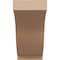 Ekena Millwork 3-inch W x 6-inch D x 6-inch H Baker Rough Cedar Woodgrain TimberThane Knee Brace, Primed BRCUR03X06X06BKRRCPR - alternate 3